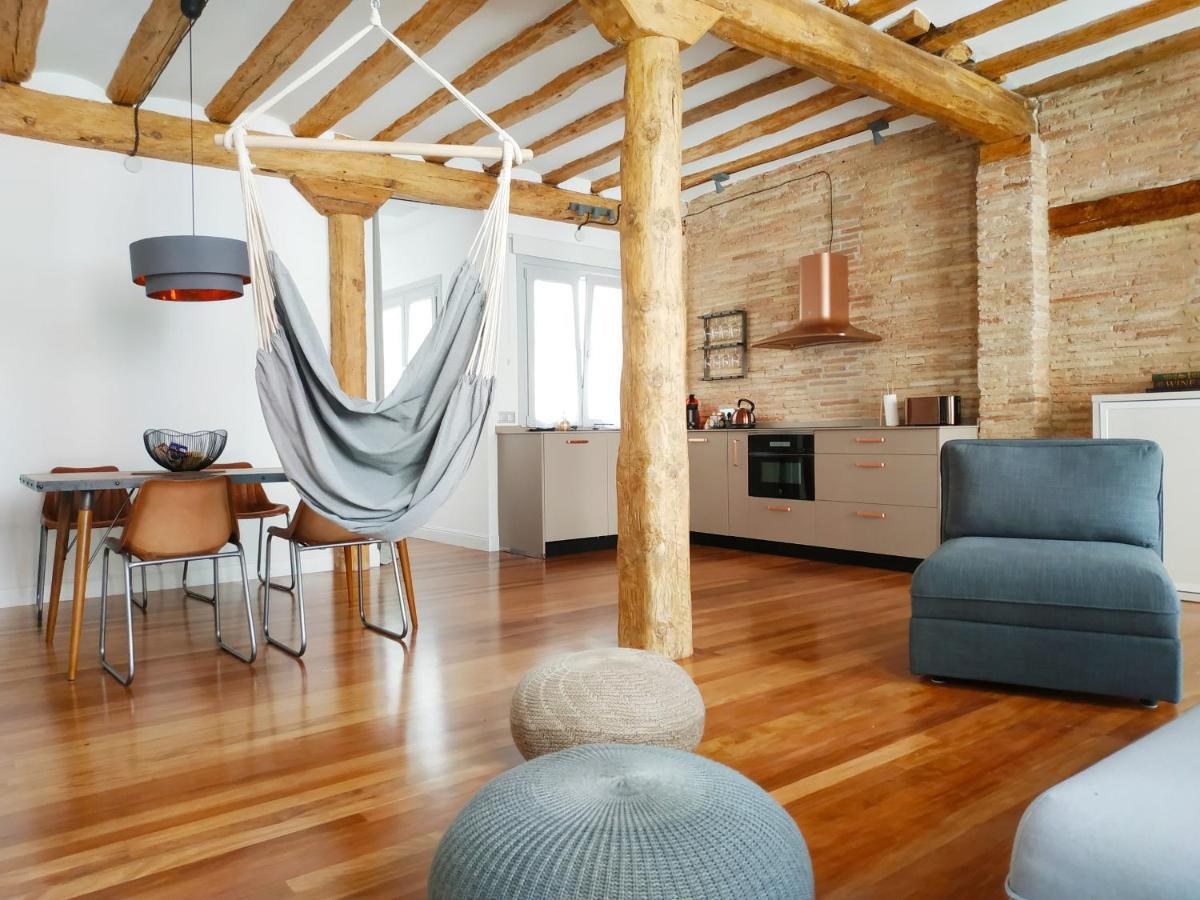 Lux Wood Loft With Air Con & Lift Logroño Exterior foto